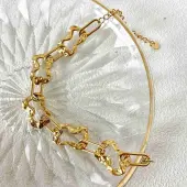 304 Stainless Steel Oval Link Chain Bracelets for Women