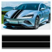 Paper Car Hood Cover Sticker