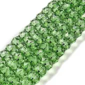 Transparent Glass Beads Strands