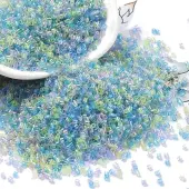 Transparent Colours Glass Seed Beads