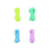 20M 4 Colors Hollow Pipe PVC Tubular Synthetic Rubber Cord