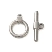 Non-Tarnish 304 Stainless Steel Toggle Clasps