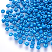 6/0 Baking Paint Glass Round Seed Beads