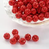 Pave Disco Ball Beads