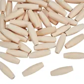 50Pcs Wooden Beads