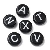 Opaque Acrylic European Beads