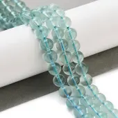 Natural Blue Fluorite Beads Strands