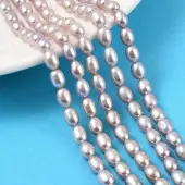 Natural Cultured Freshwater Pearl Beads Strands