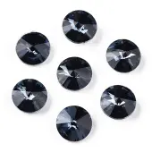 Pointed Back Glass Rhinestone Cabochons