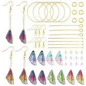 DIY Insects Wing Earring Making Kits