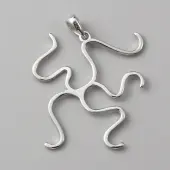 Anti-Tarnish Sterling Silver Pendant Findings