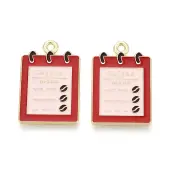 Alloy and Enamel Pendants