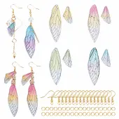16Pcs Resin Earrings Accessories