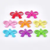 Opaque Solid Color Acrylic Pendants