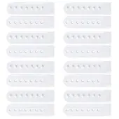 48 Sets PE Plastic 7 Holes Hats Replacement Fasteners Buckle