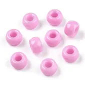 Opaque Plastic Beads
