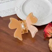 Cellulose Acetate & Iron Claw Hair Clips