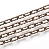 Unwelded Iron Paperclip Chains