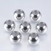 202 Stainless Steel Beads