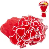 1 Bag Polyester Flower Bouquet Wrapping Mesh Paper