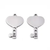 Non-Tarnish Valentine's Day 201 Stainless Steel Pendants