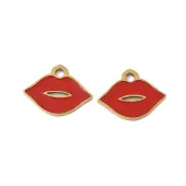 304 Stainless Steel Enamel Charms