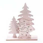 Undyed Platane Wood Home Display Decorations
