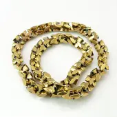 Non-Magnetic Synthetic Hematite Bead Strands