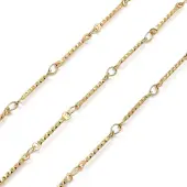 Ion Plating(IP) 304 Stainless Steel Rectangle Link Chains