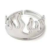 Non-Tarnish 304 Stainless Steel Open Cuff Rings