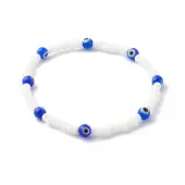 Glass Beads & Handmade Lampwork Beads Stretch Bracelets for Kid