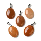 Natural Red Aventurine Pendants