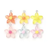 Transparent Resin Pendants