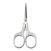 Plum Pattern Stainless Steel Scissors