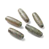 Tibetan Style dZi Beads