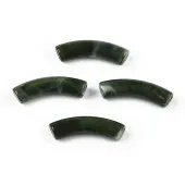 Opaque Two Tone Color Acrylic Beads