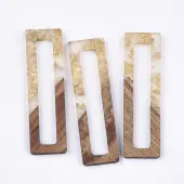 Resin & Walnut Wood Big Pendants