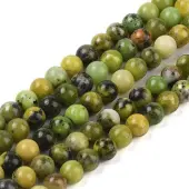Natural Serpentine Beads Strands