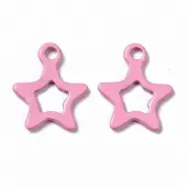 Spray Painted 201 Stainless Steel Charms
