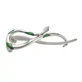 Aolly and Enamel Claw Hair Clips