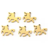 PVD Vacuum Plating 304 Stainless Steel Charms