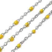 304 Stainless Steel Enamel Link Chains