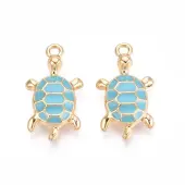 Alloy Enamel Pendants
