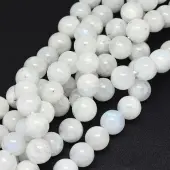 Natural Rainbow Moonstone Beads Strands