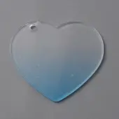 Gradient Transparent Acrylic Disc Big Pendants