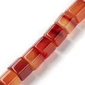 Natural Red Agate Beads Strands