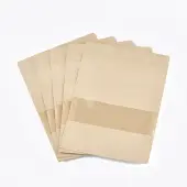 Resealable Kraft Paper Bags