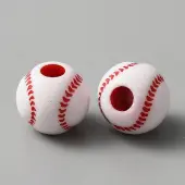 Opaque Acrylic Round Beads