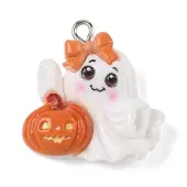 Halloween Themes Opaque Resin Pendants