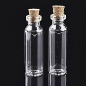 Glass Jar Glass Bottles Bead Containers